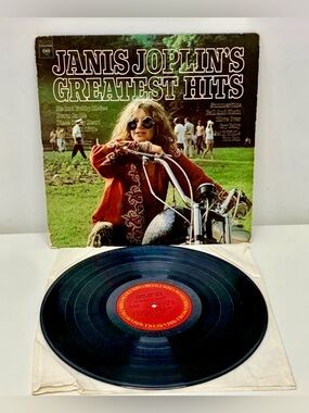 1973 Vtg First Pressing Janis Joplin’s Greatest Hits  Vinyl Record